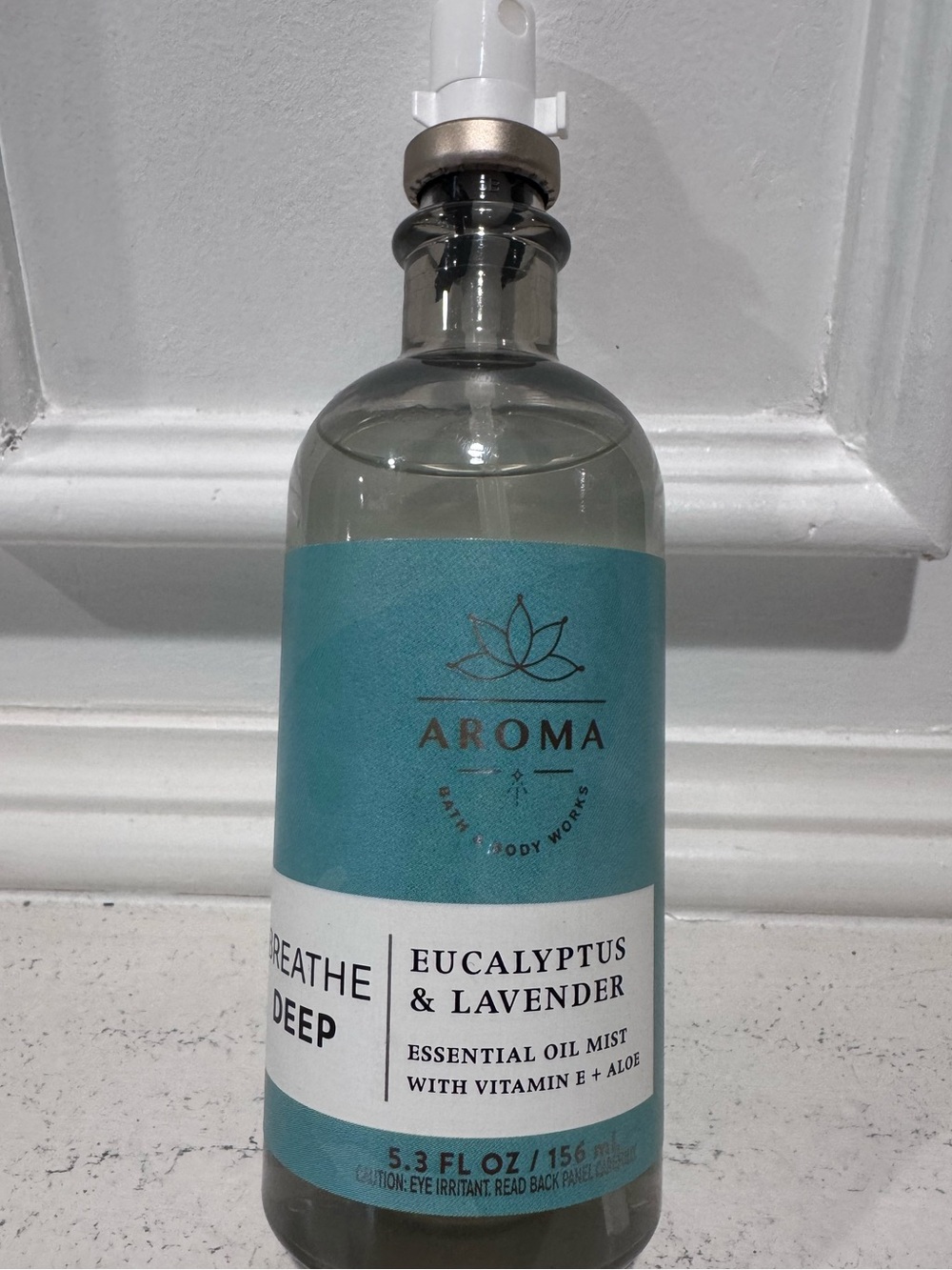 Bath and Body Works Aroma Breathe Deep Eucalyptus & Lavender essential oil mist